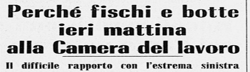 Il titolo dIL Corriere della sera del 23 marzo